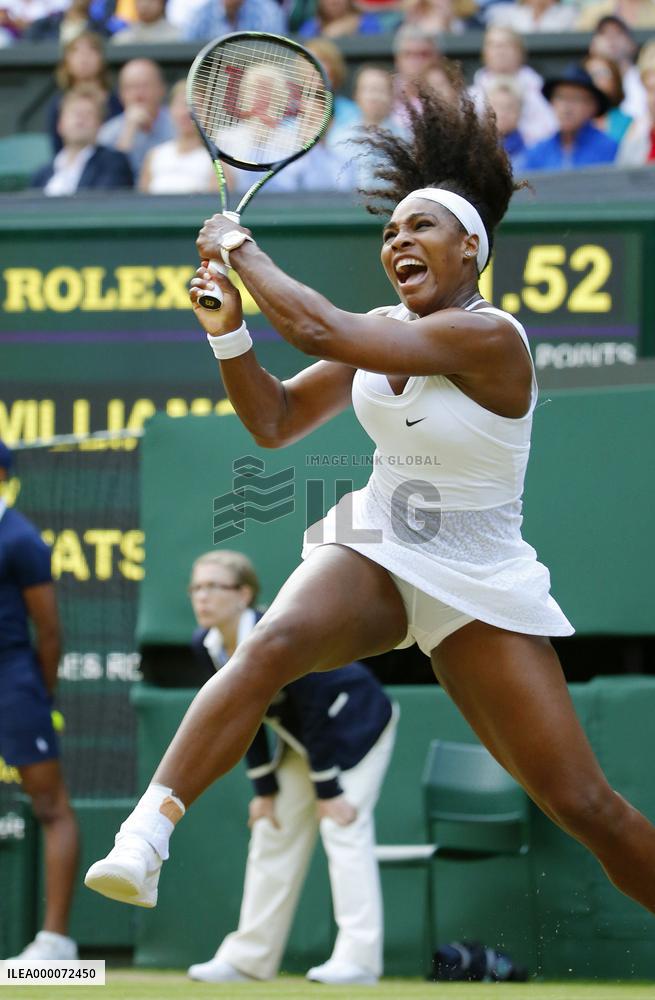 S. Williams at Wimbledon