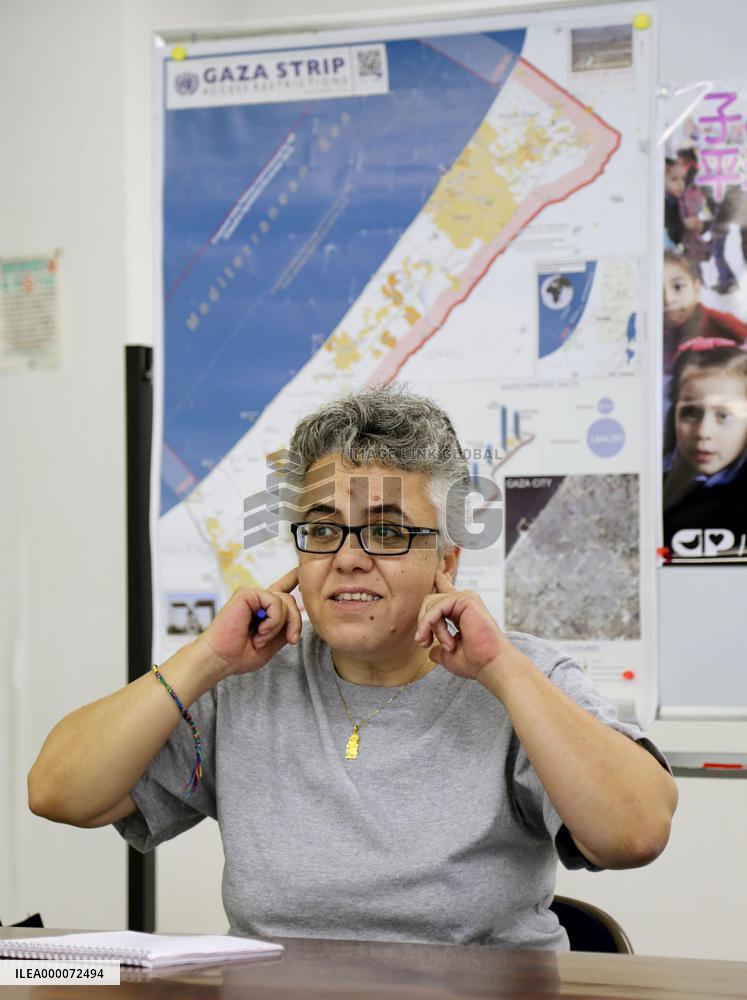 Palestinian woman calls for support for children in Gaza