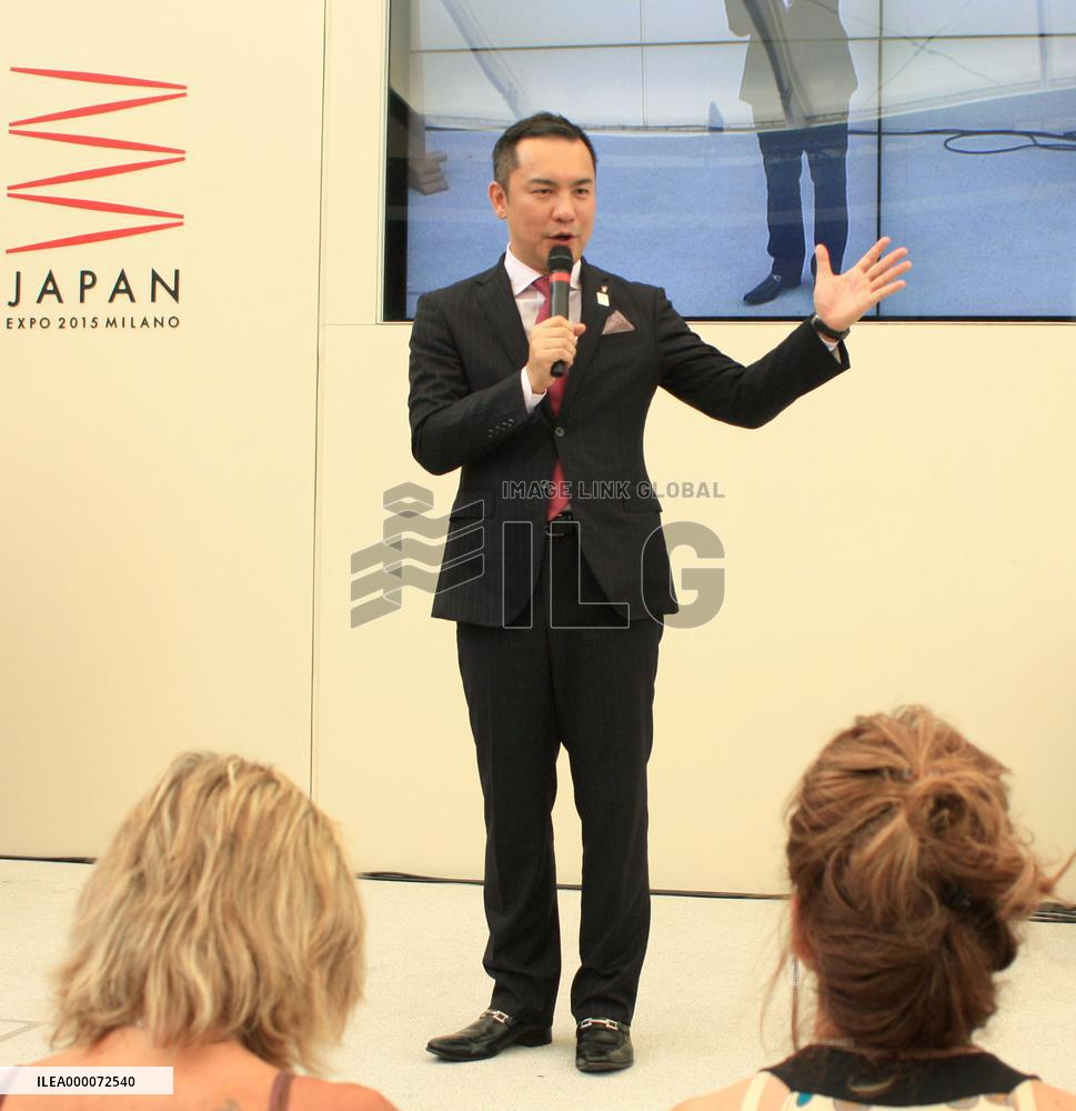 Gov. promotes 2016 G-7 Summit host Mie at Milan Expo