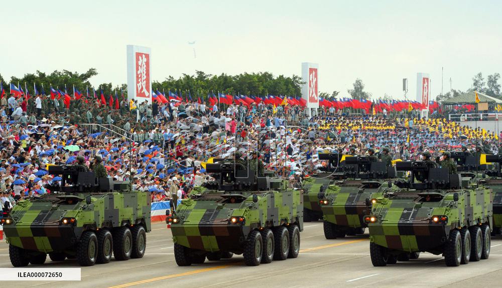 Taiwan holds military parade to mark end of WWII