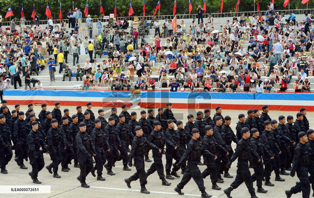 Taiwan holds military parade to mark end of WWII