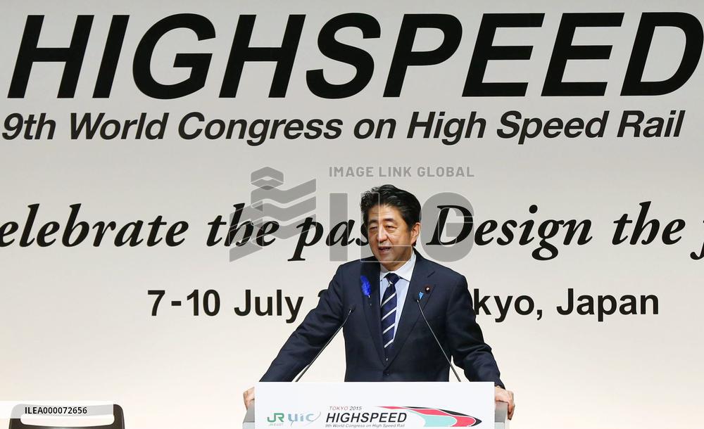 World Congress on High Speed Rail held in Tokyo