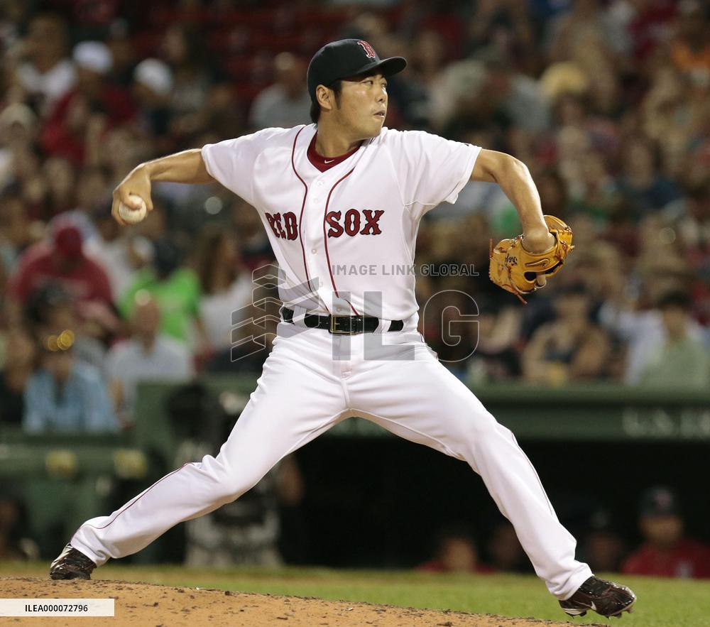 Uehara closes out Red Sox win again