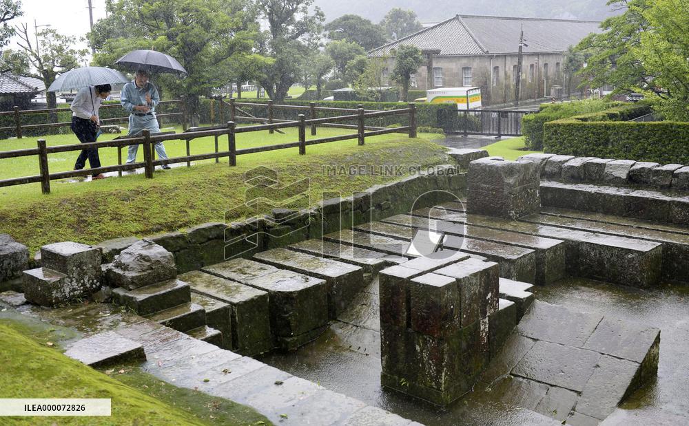 Tourists visit Japan's newly listed UNESCO World Heritage site