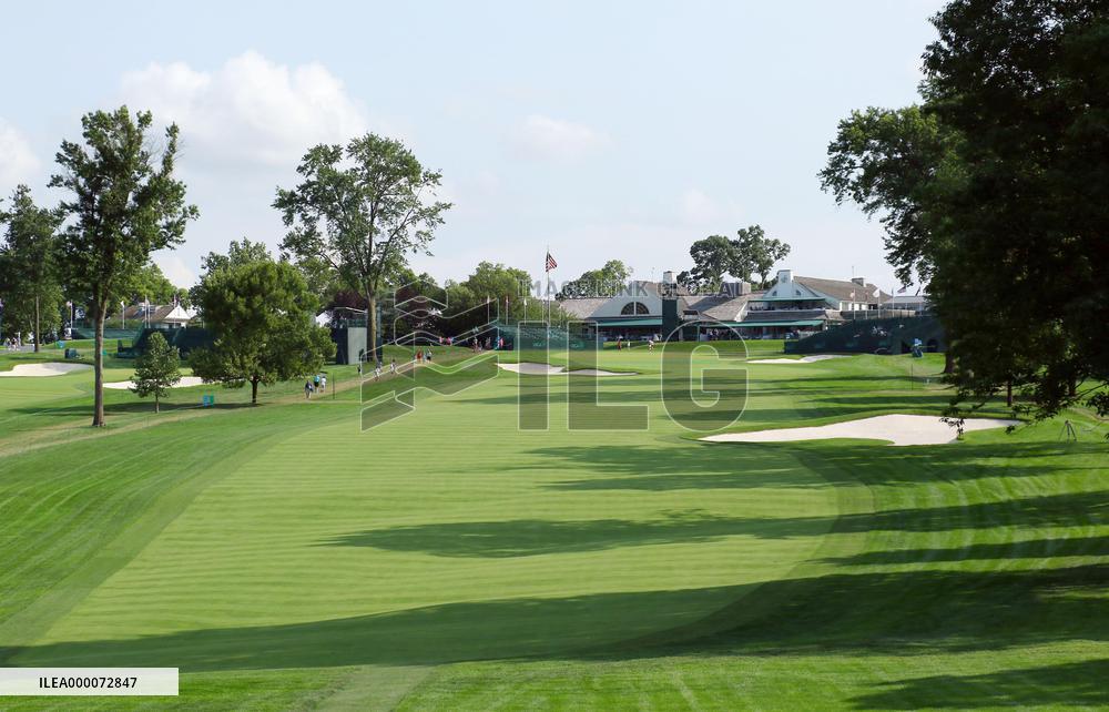 18th hole of 2015 U.S. Women's Open course