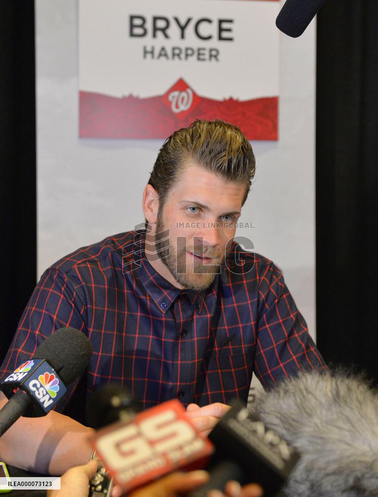 Harper in NL lineup for All-Star Game