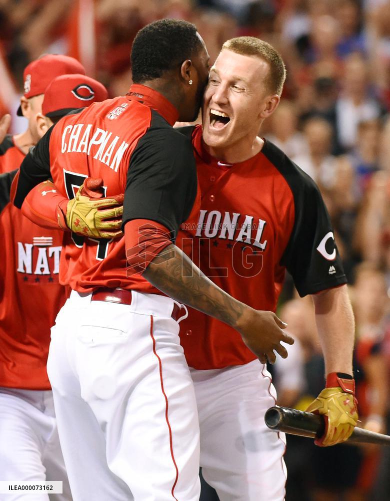 Reds' Frazier wins All-Star Home Run Derby