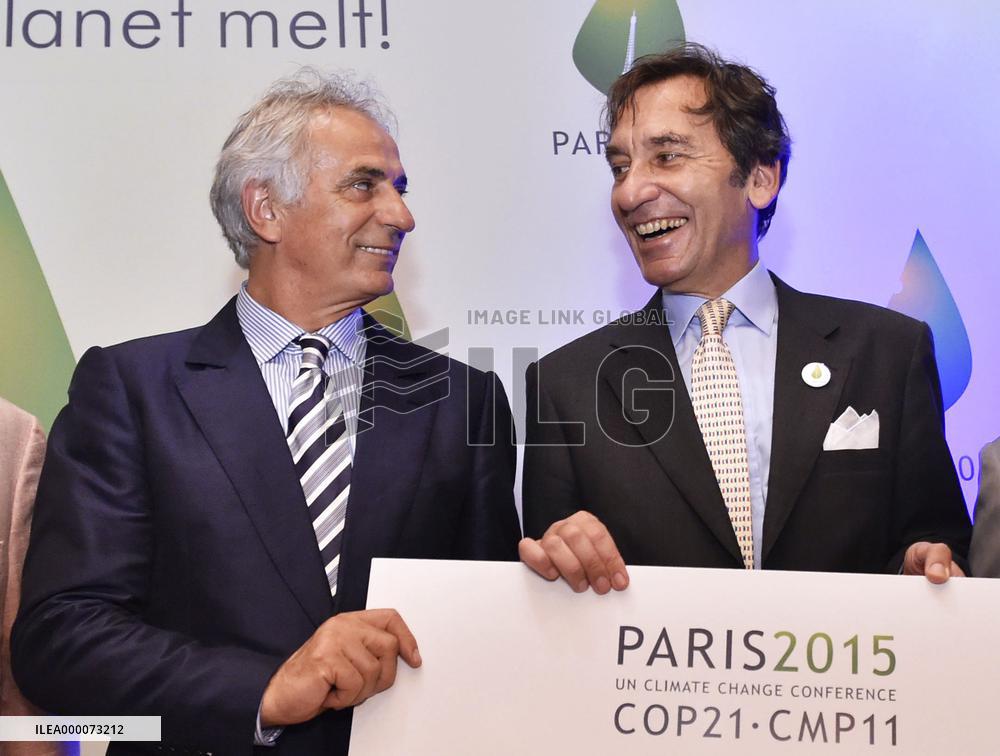 Halilhodzic celebrates Bastille Day
