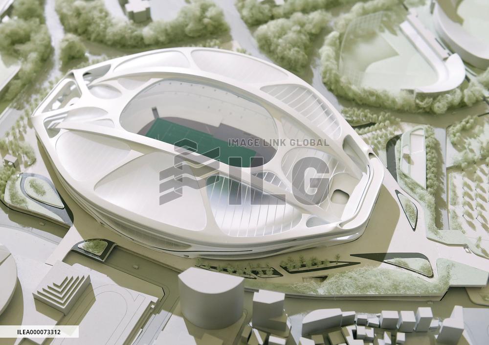 Japan eyes changing costly Olympics stadium plan: gov't source