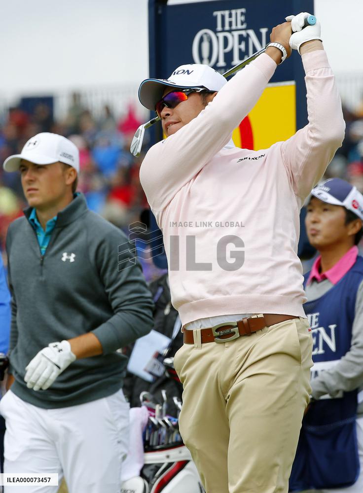 Matsuyama off to slow start at British Open