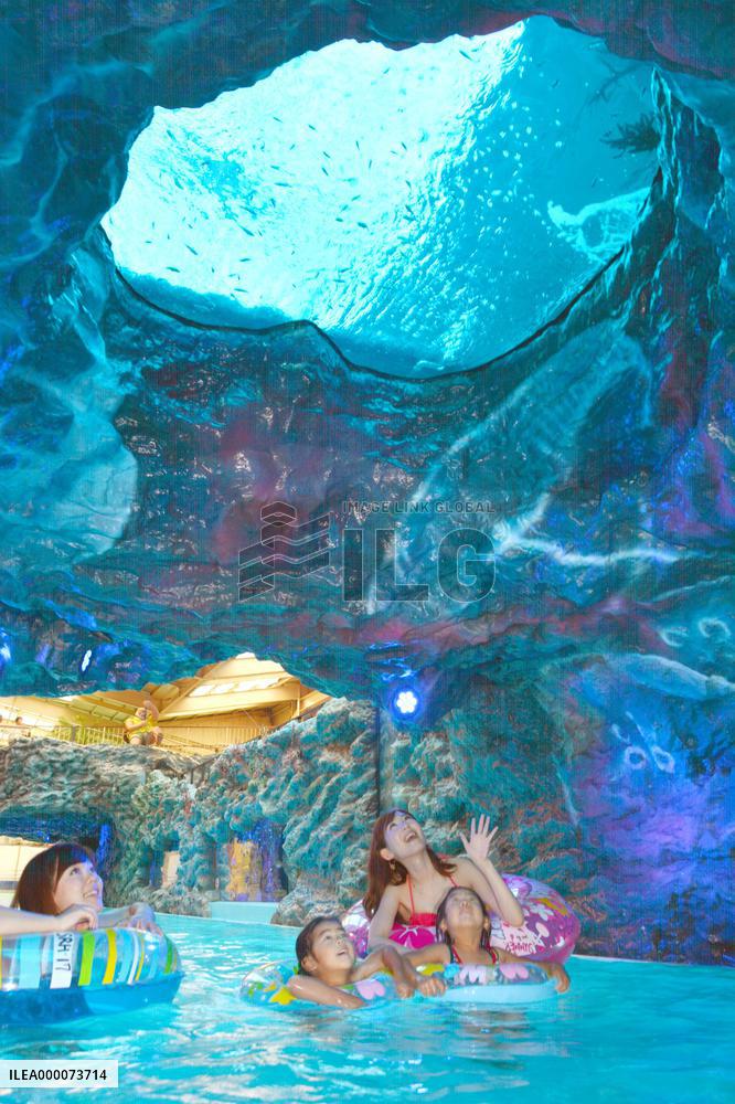 Spa resort in northeastern Japan town opens new attraction