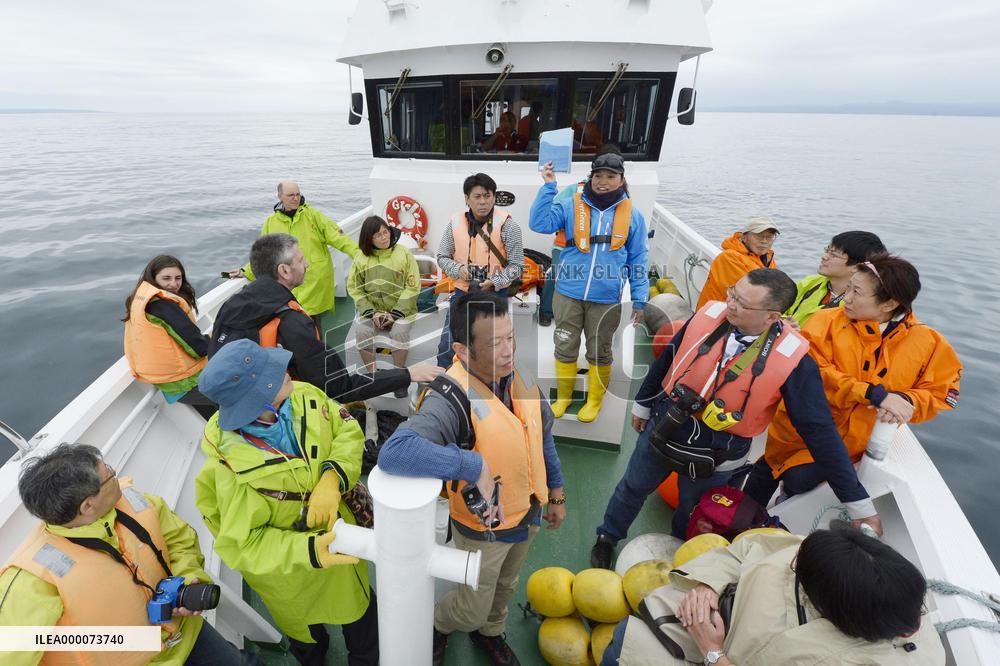 Shiretoko Peninsula marks 10th anniv. of World Heritage listing