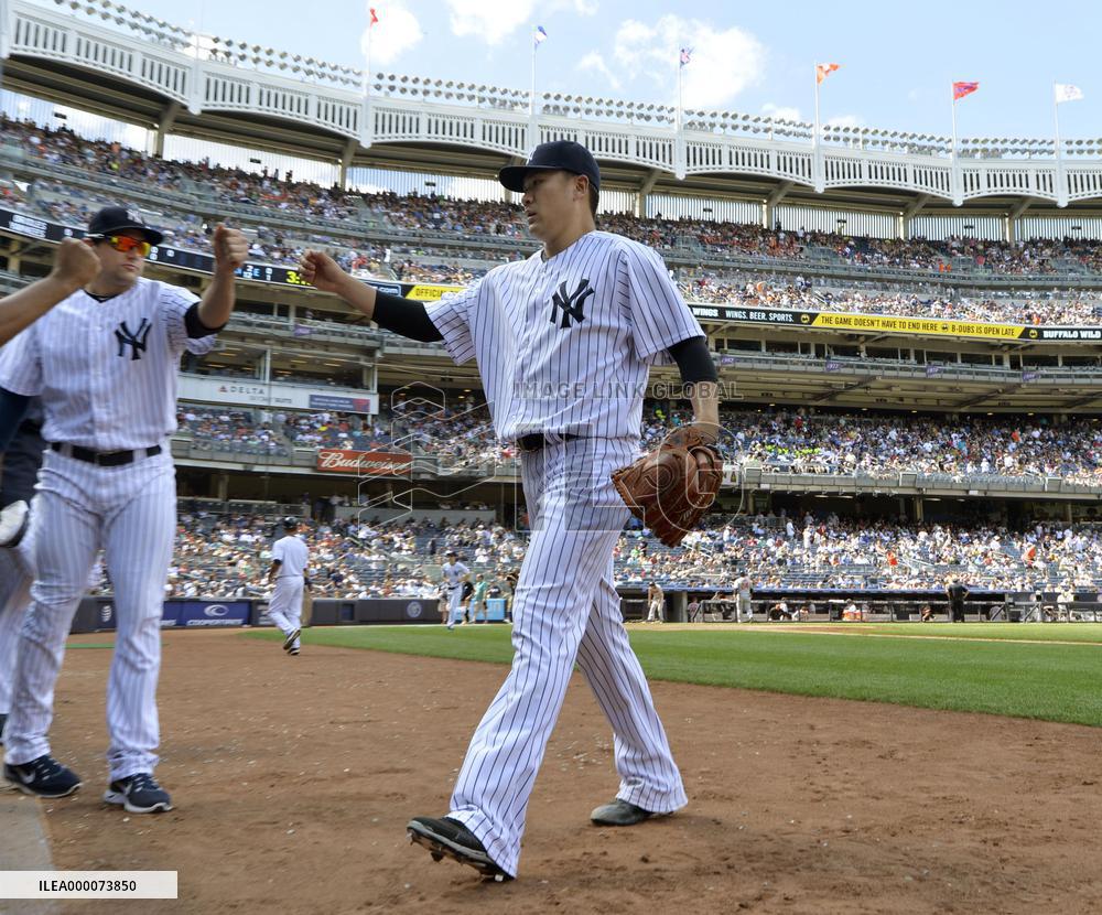 Yankees Tanaka marks 7th win of season