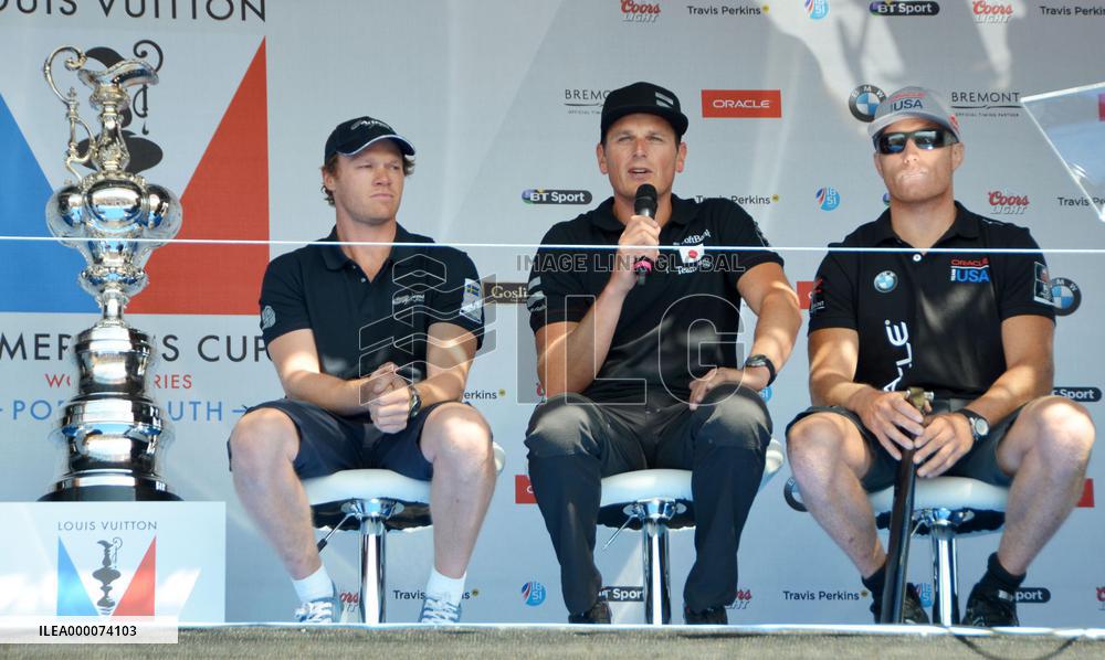 SoftBank Team Japan skipper excited about America's Cup World Series