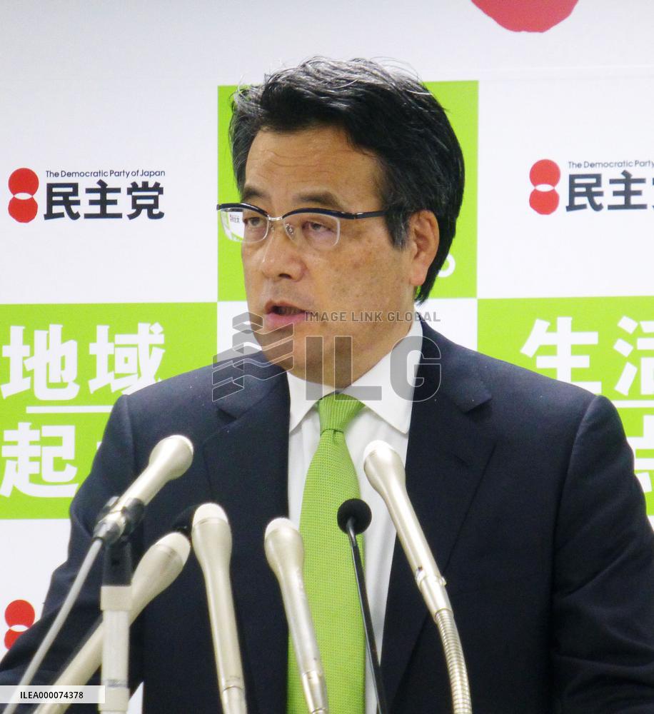 Japan opposition party leader wants to meet with S. Korean president