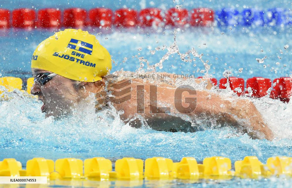 Sjostrom beats own world record at world c'ships