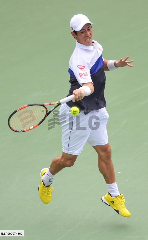 Nishikori advances to quarterfinals in Washington