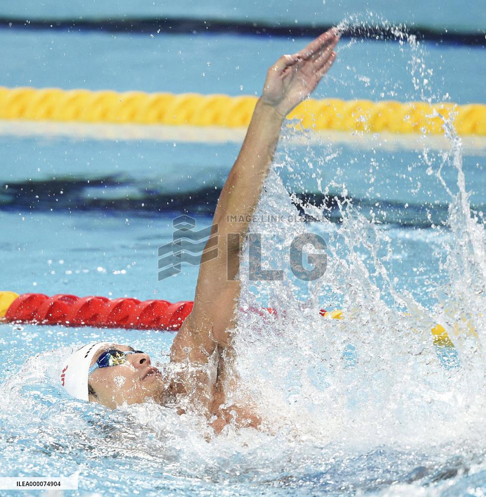 Irie advances to 200 backstroke final