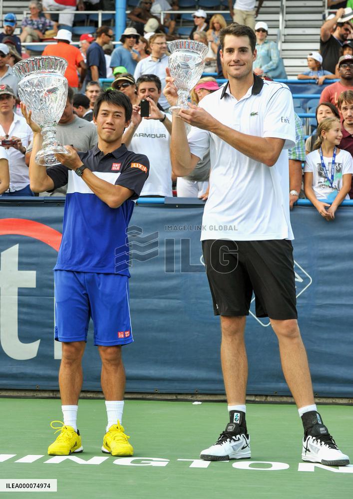 Nishikori captures Citi Open for 3rd ATP title of season