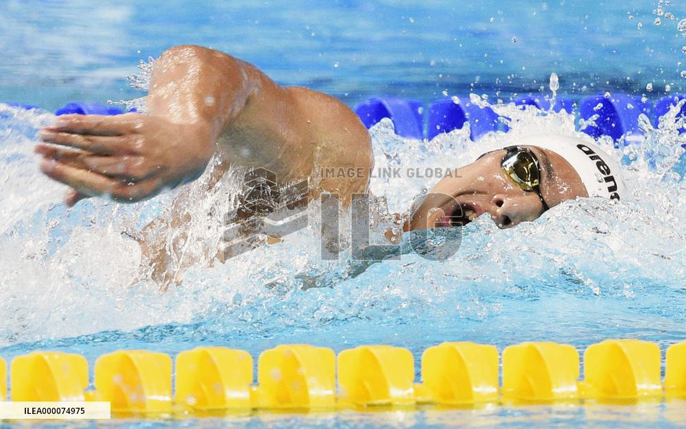 Swimming: Japan's Seto wins gold in 400 meters individual medley