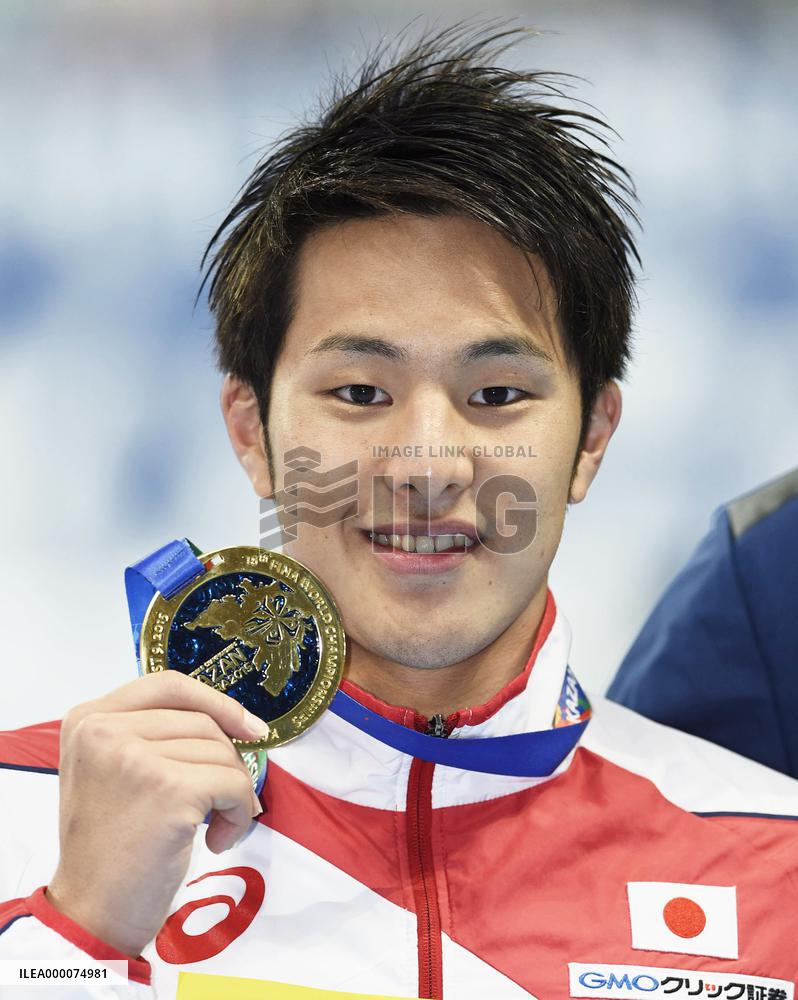 Swimming: Japan's Seto wins gold in 400 meters individual medley