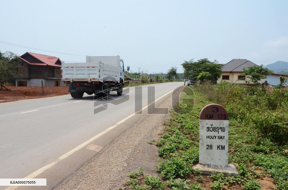 Asian Highway runs through Laos