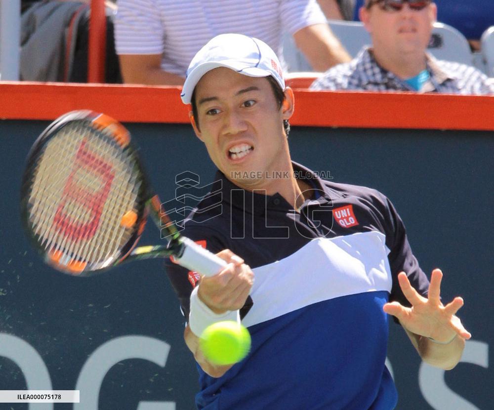 Nishikori at Rogers Cup