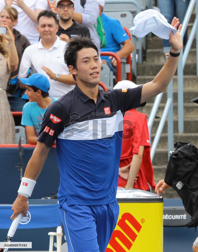Nishikori at Rogers Cup