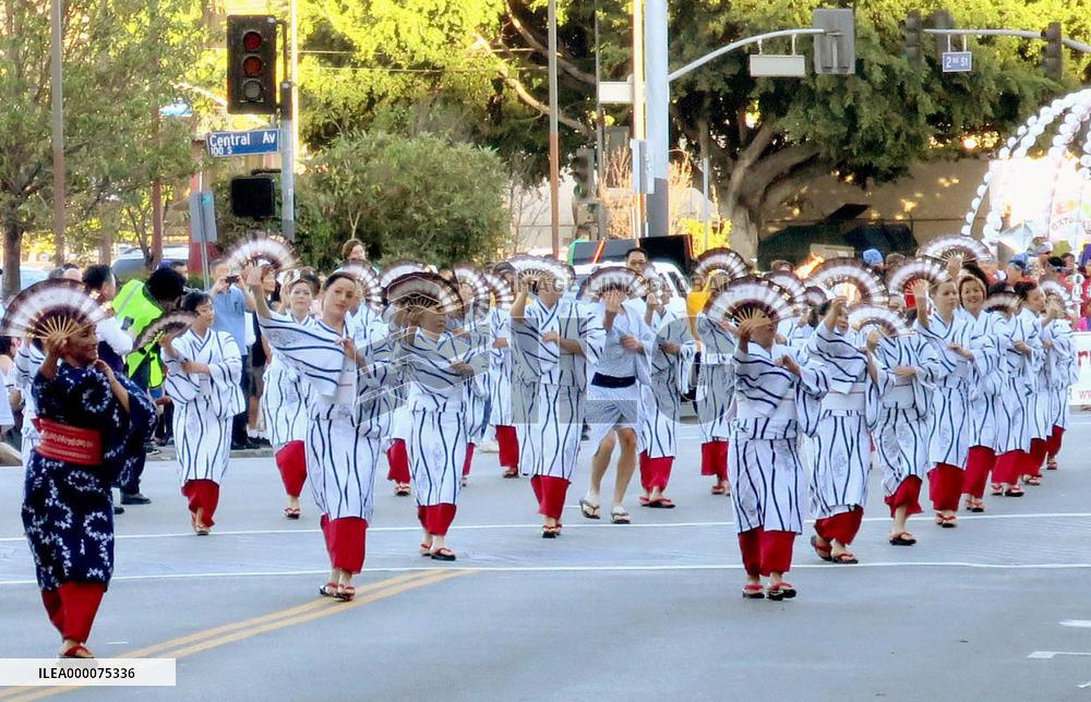 Festival in LA's Little Tokyo