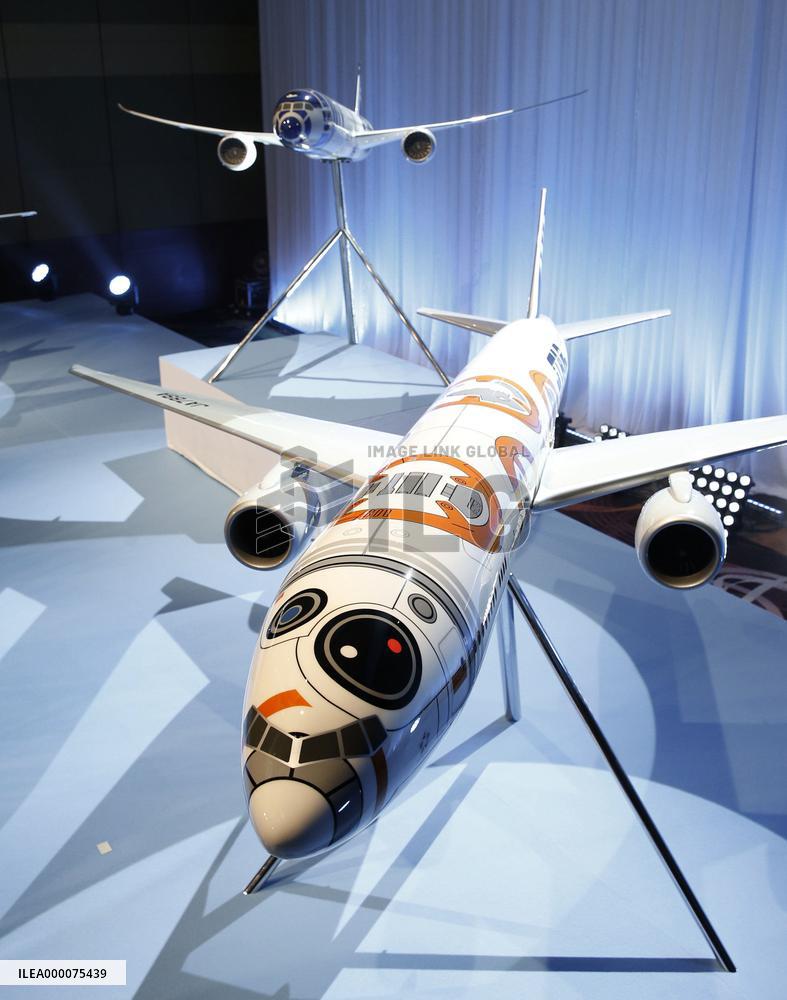 ANA to fly planes painted with Star Wars characters