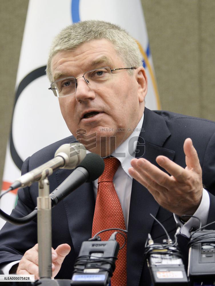 IOC chief hopes Tokyo to build hi-tech Olympic stadium