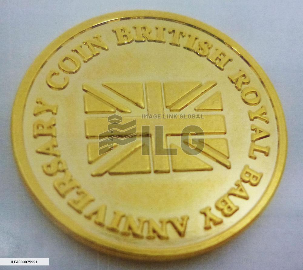 Tokyo company sold medals as "British royal baby coin"