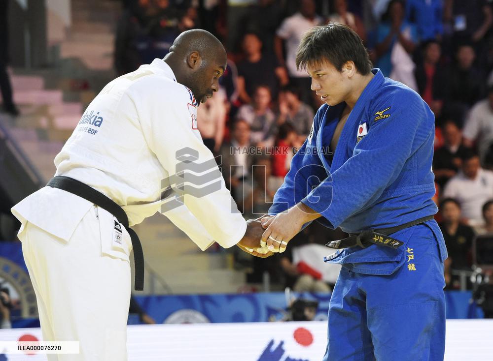 Teddy Riner wins men's 100 kg at World Judo Championships