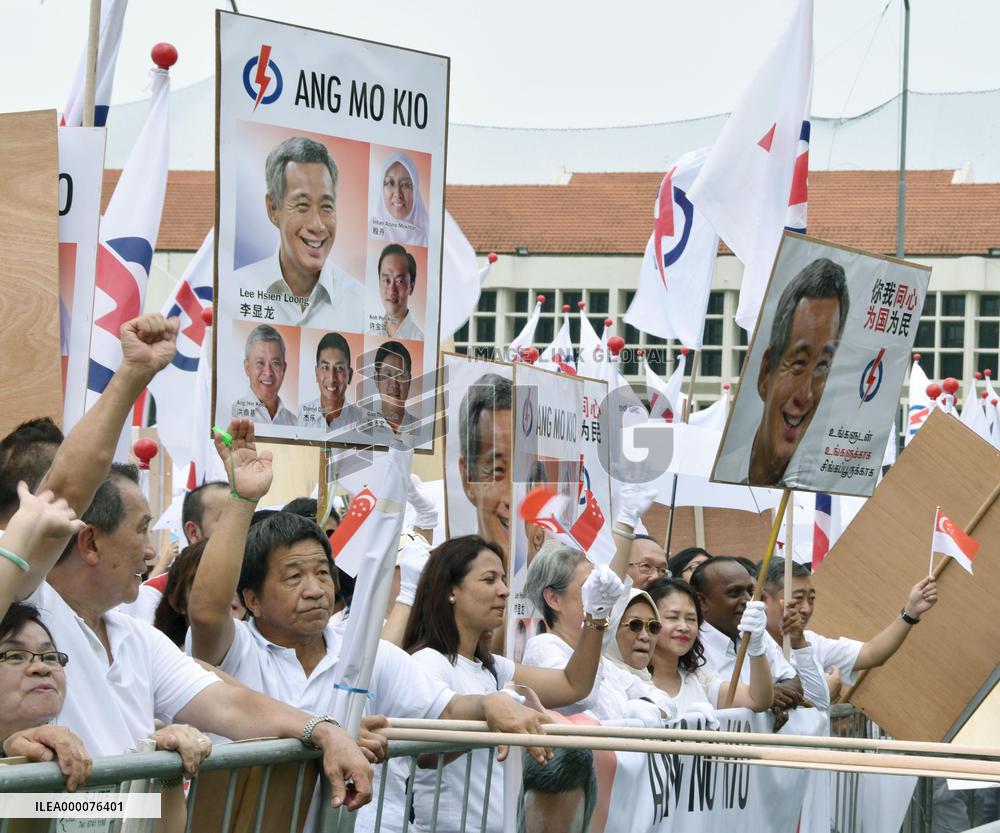 Singapore's opposition camp to contest all seats in general election