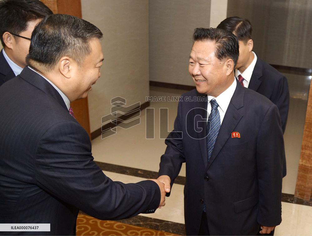 Choe Ryong Hae leaves Pyongyang to attend China's war event