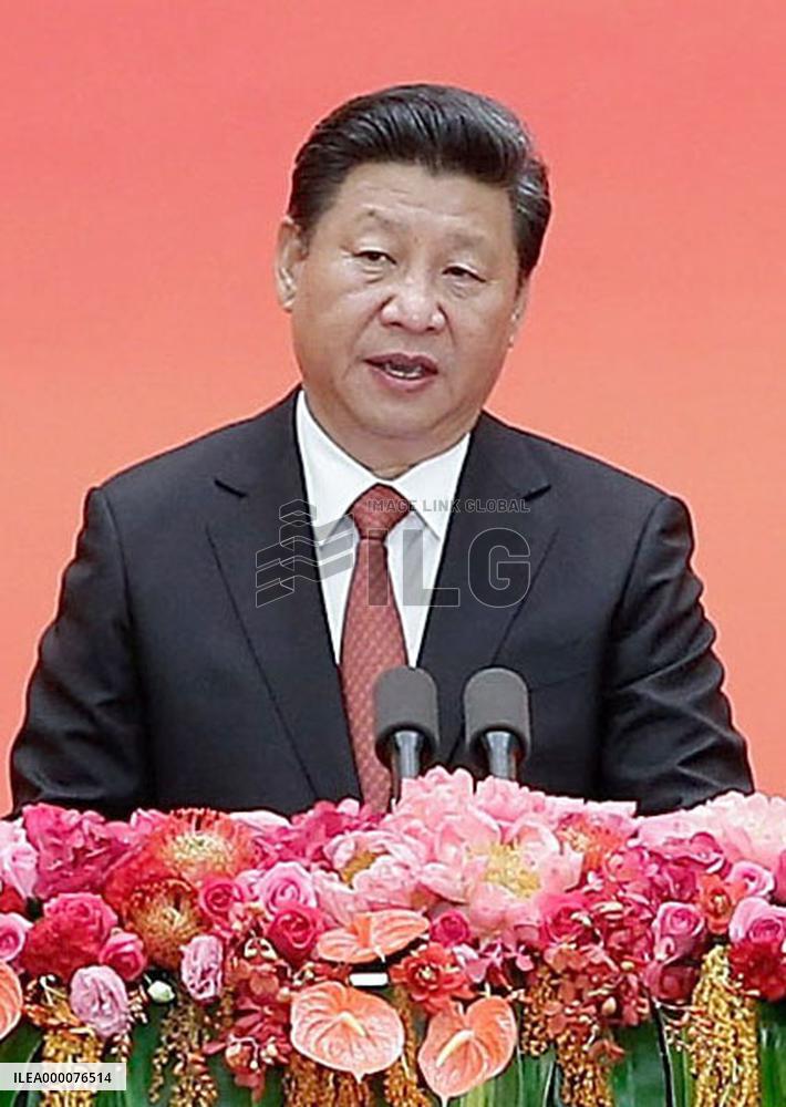 Xi implicitly scolds Abe's view of history