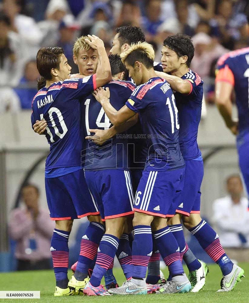 Japan play Cambodia in World Cup qualifier