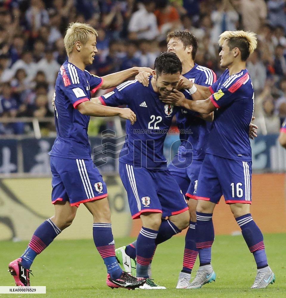 Japan beat Cambodia 3-0 in World Cup qualifier