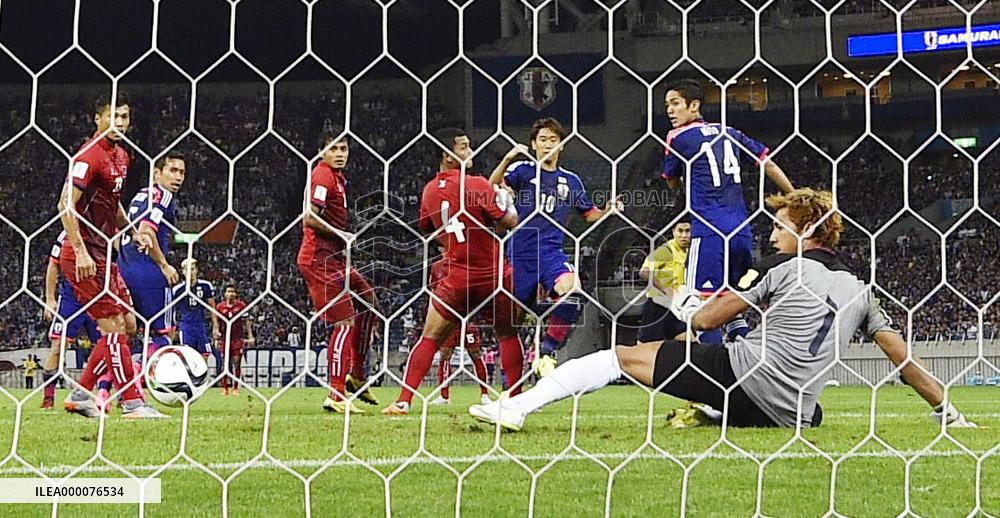 Japan beat Cambodia for 1st win of World Cup qualifiers
