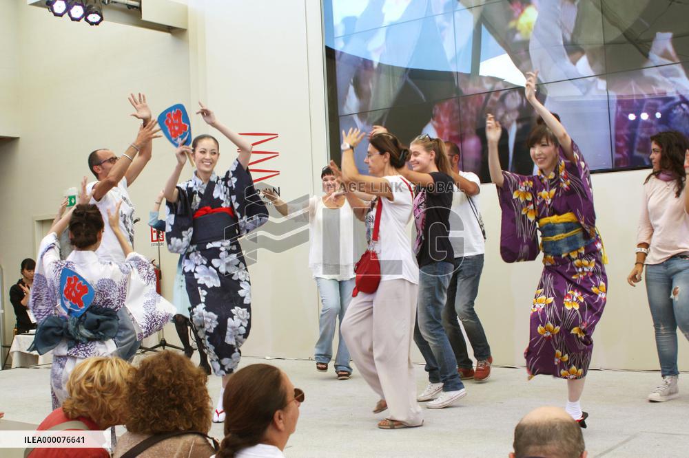 Tokushima food, culture showcased at Milan expo