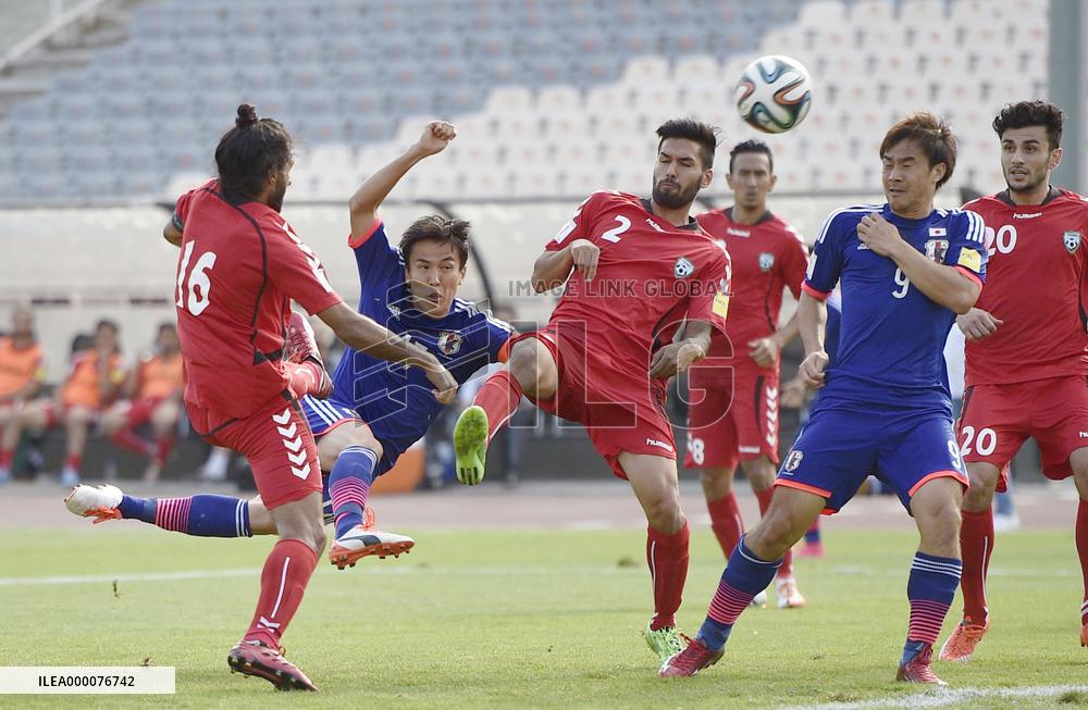 Japan play Afghanistan in World Cup qualifier in Iran