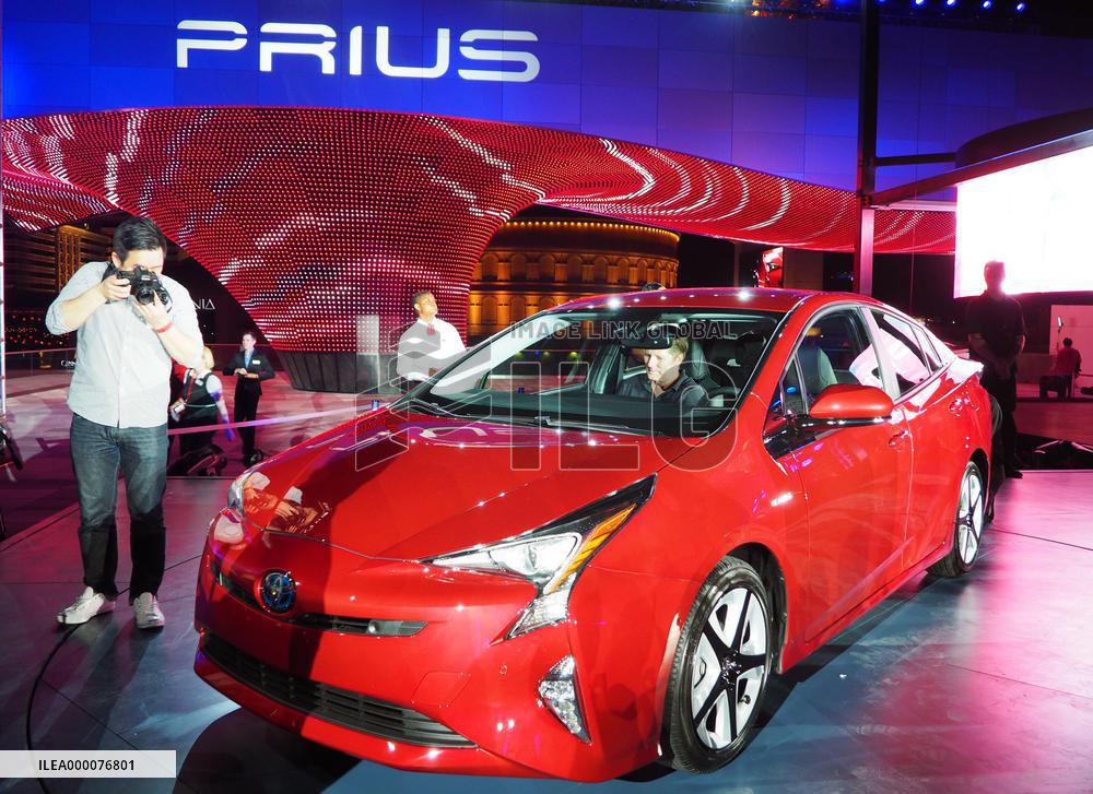 Toyota unveils new Prius hybrid with 10% greater fuel efficiency