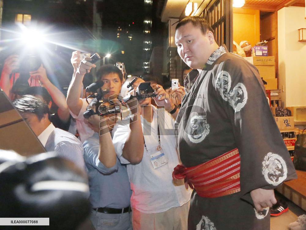Yokozuna Hakuho certain to pull out of Autumn sumo