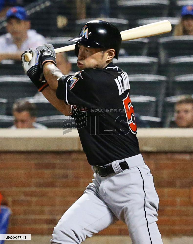 Ichiro singles against Mets