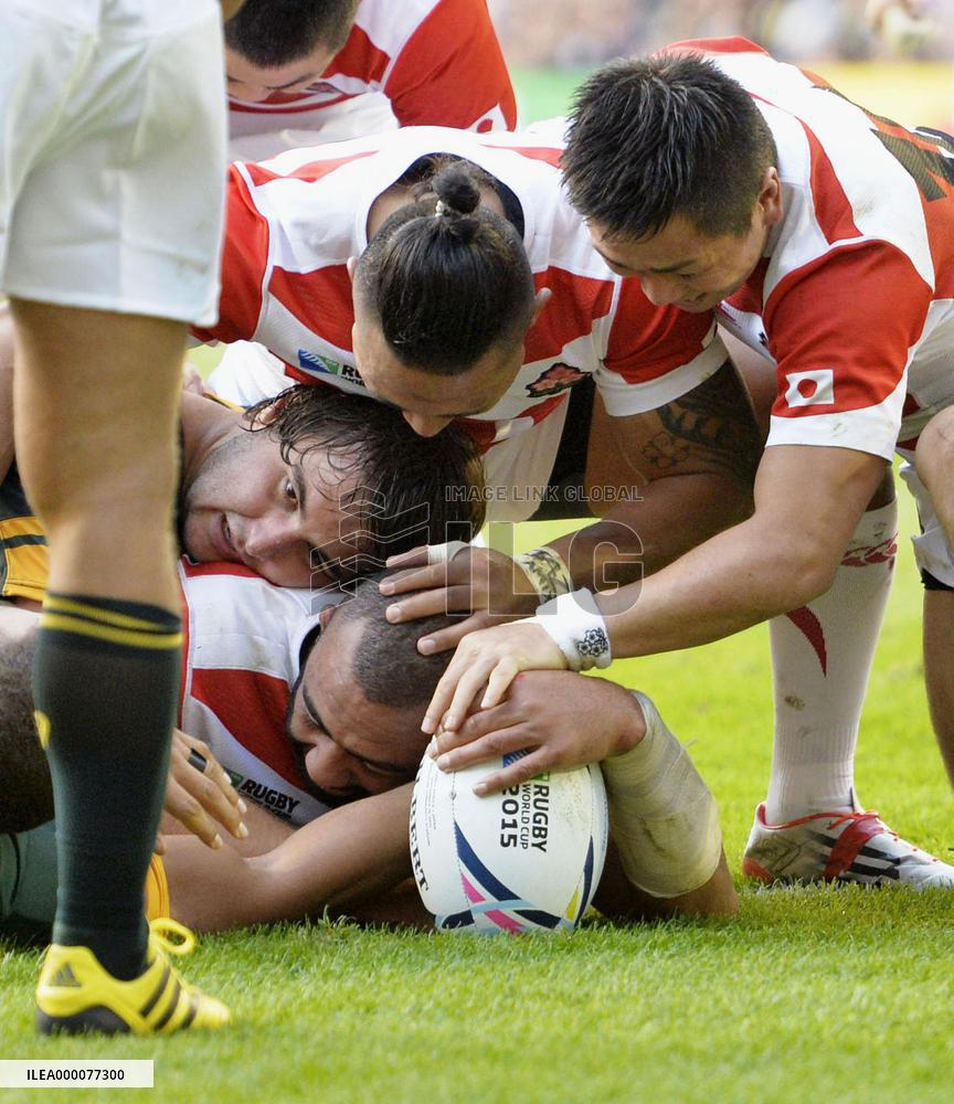 Japan stun South Africa to record biggest upset in rugby history