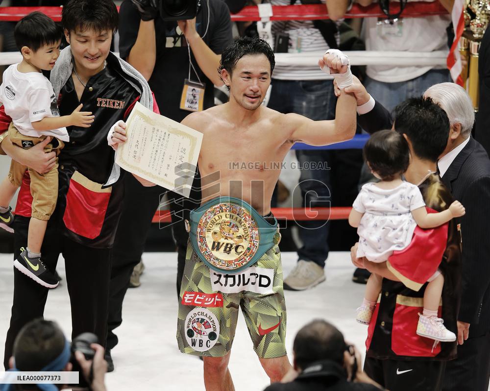 Yamanaka makes 9th defense of WBC bantamweight title