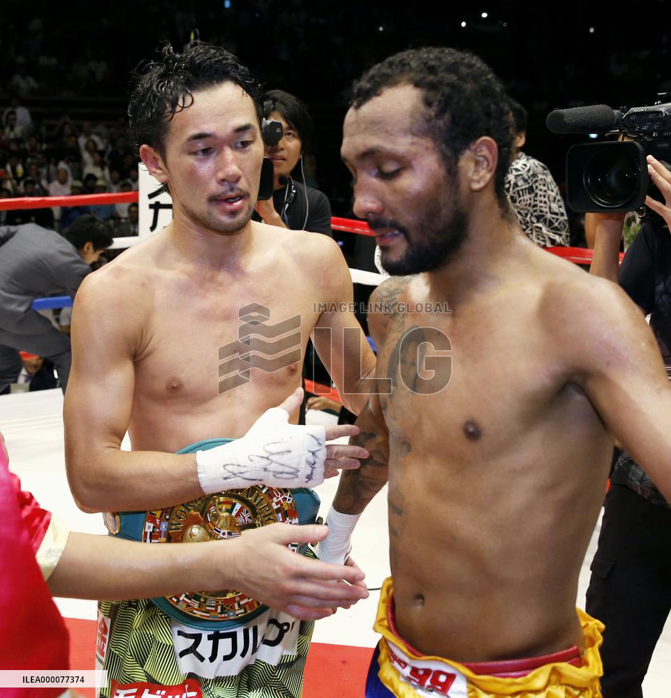 Yamanaka makes 9th defense of WBC bantamweight title