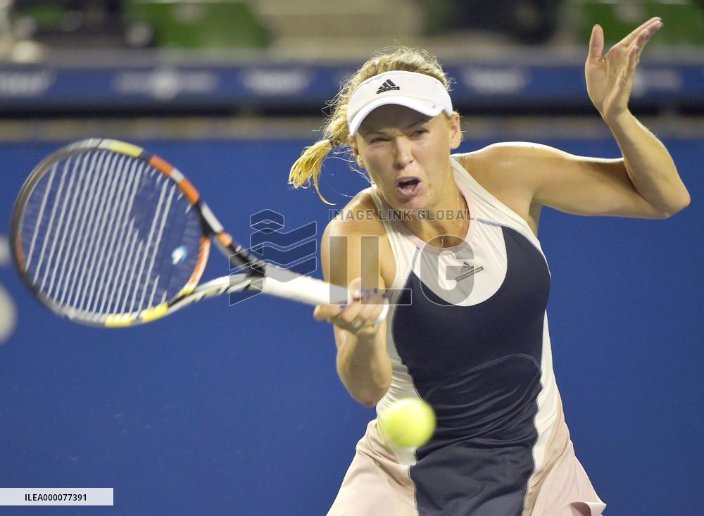 Wozniacki overcomes Konjuh at Pan Pacific Open tennis
