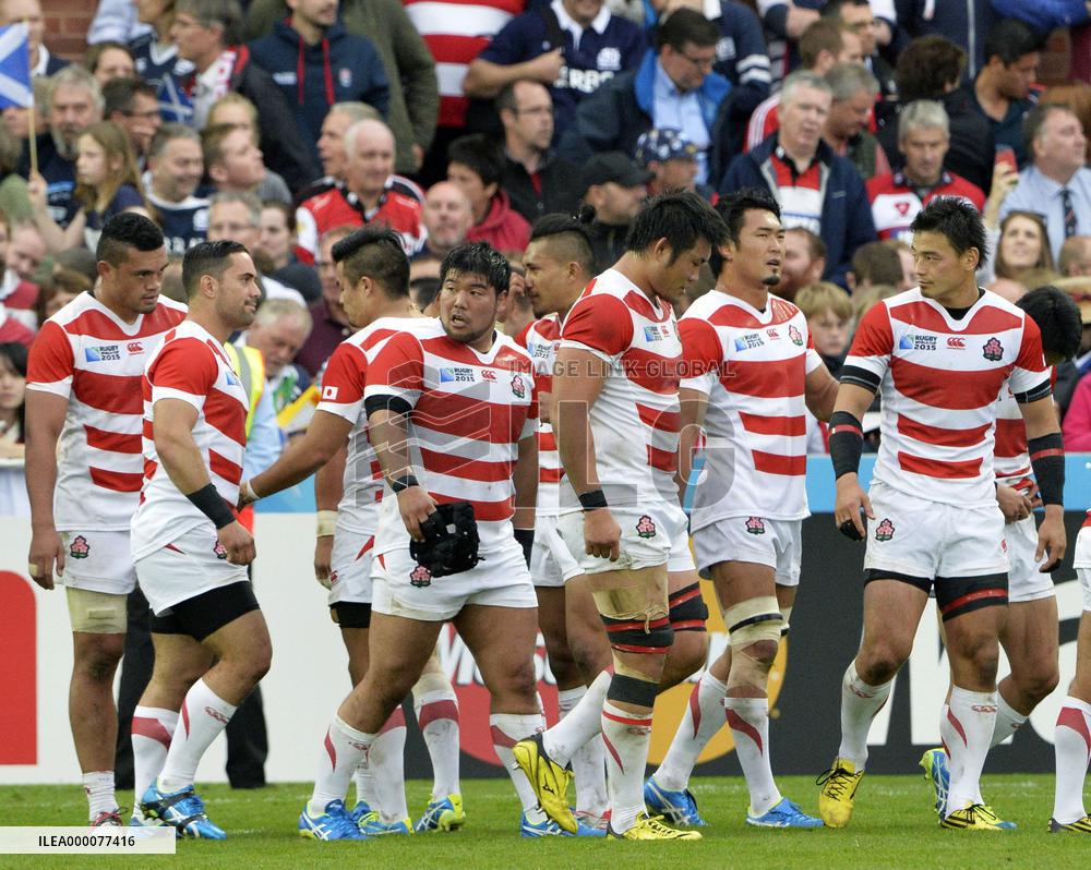 Exhausted Japan unable to repeat heroics as they fall to Scots