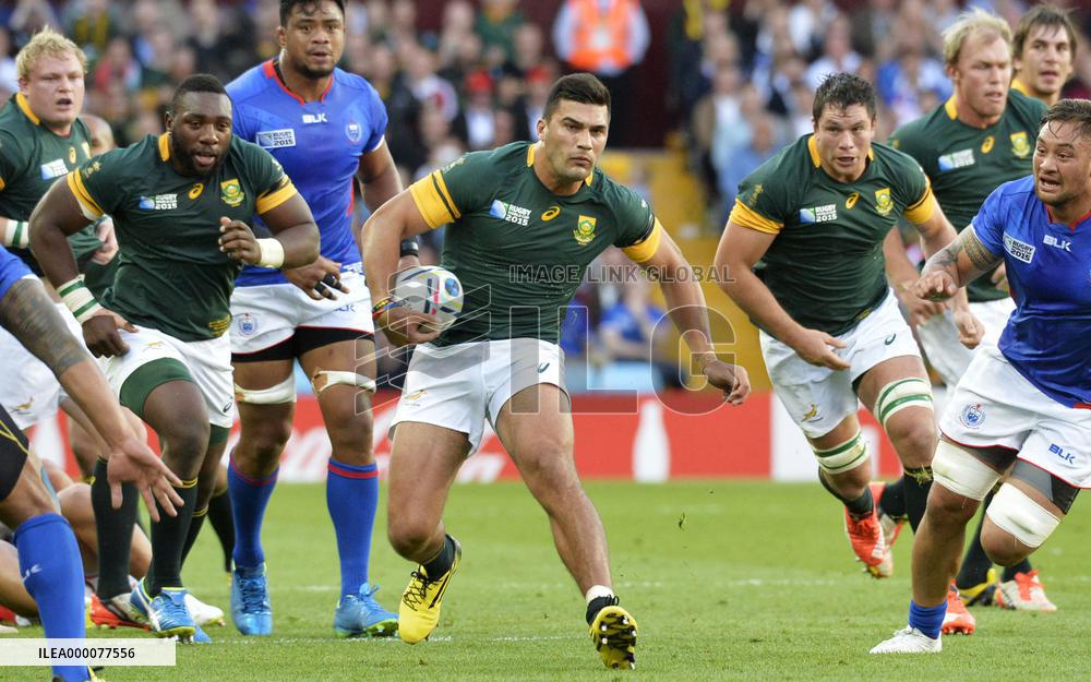South Africa beat Samoa in Rugby World Cup